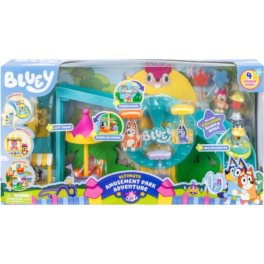 Bluey Amusement Park Playset