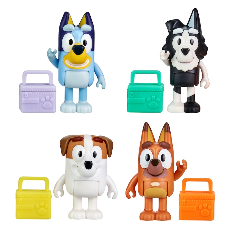 Buy Bluey Family Figures - Assorted* - MyDeal