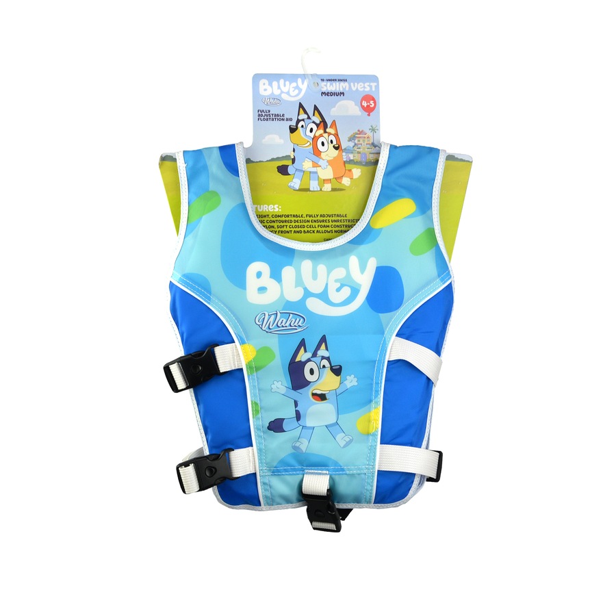 Bluey Medium Swim Vest - Assorted*