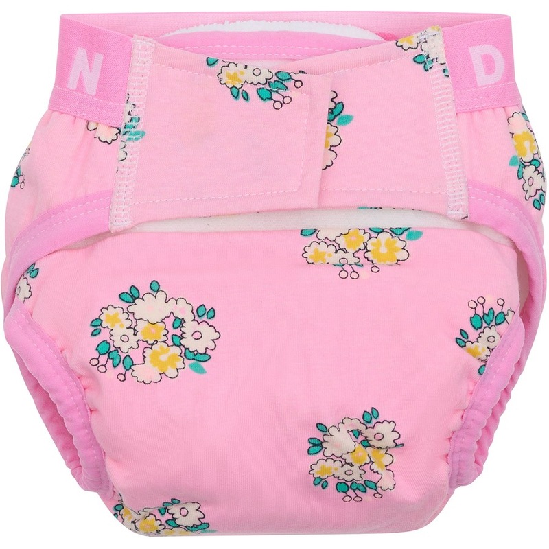 Buy Bonds Baby Floral Print Wonderbums Reusable Nappy - Pink - MyDeal