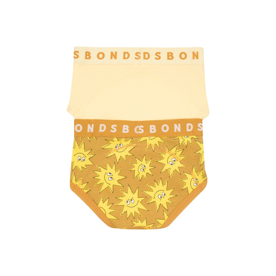 Bonds Baby Whoopsies Toilet Training Undies 2 Pack, Size 2 - Yellow