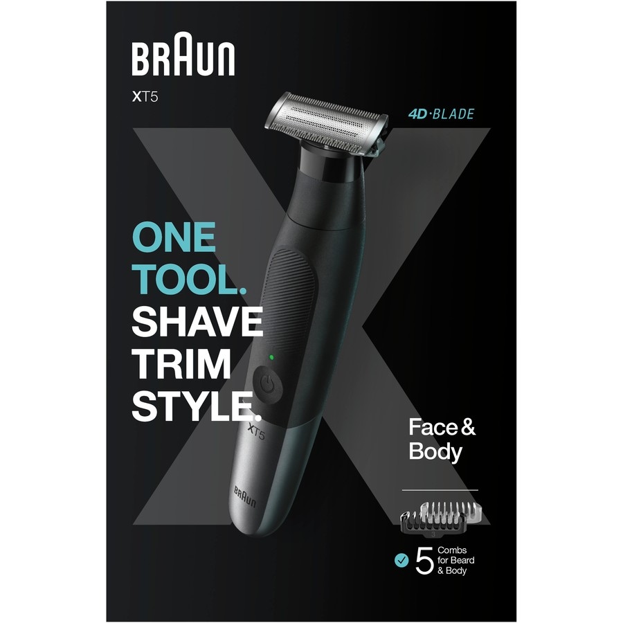 Braun Series XT5 Beard Trimmer, Shaver and Electric Razor for Men