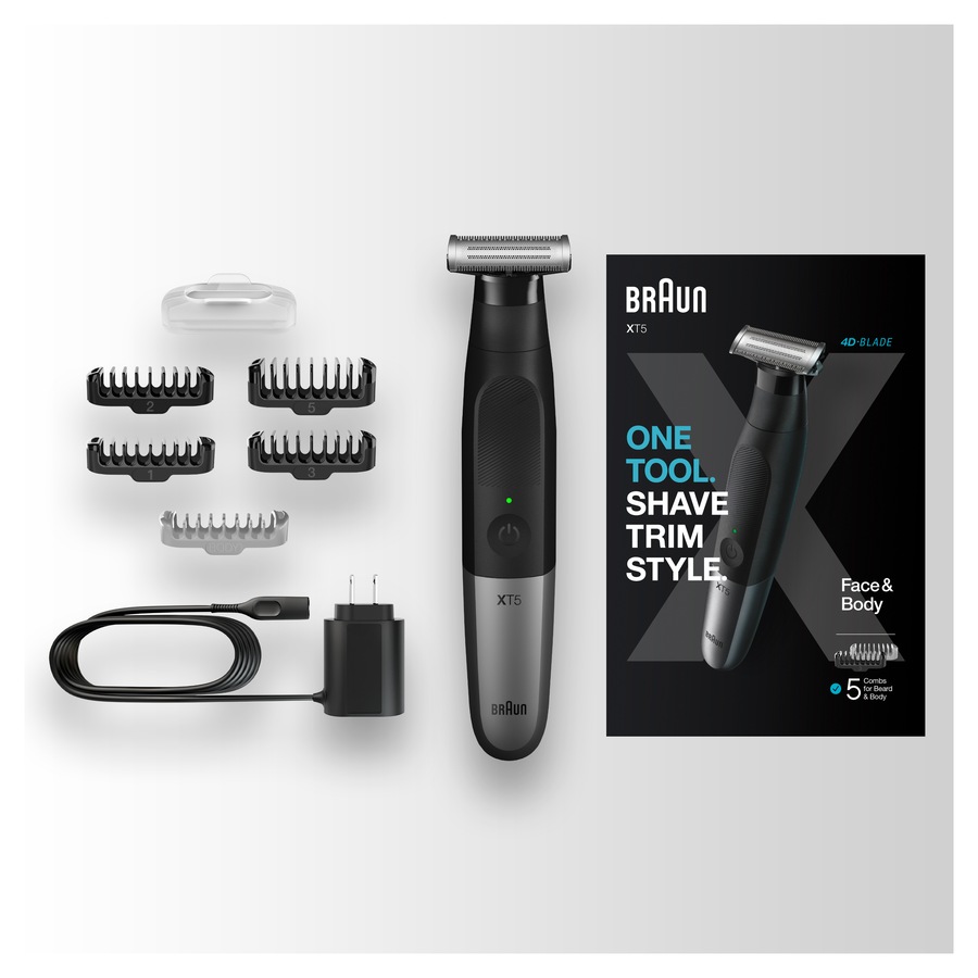 Braun Series XT5 Beard Trimmer, Shaver and Electric Razor for Men