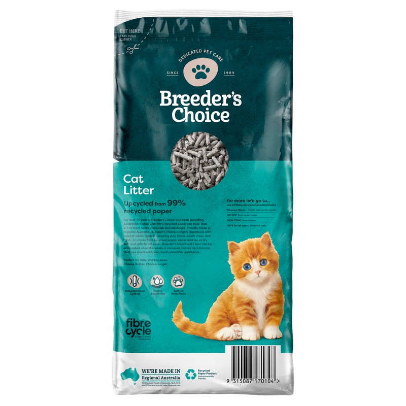Buy Breeders Choice Cat Litter 15L MyDeal