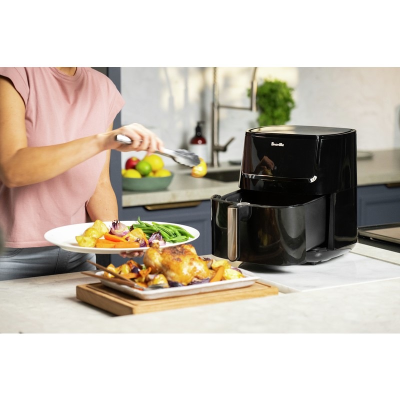 Buy Breville the Air Fryer Chef Black LAF500BLK MyDeal
