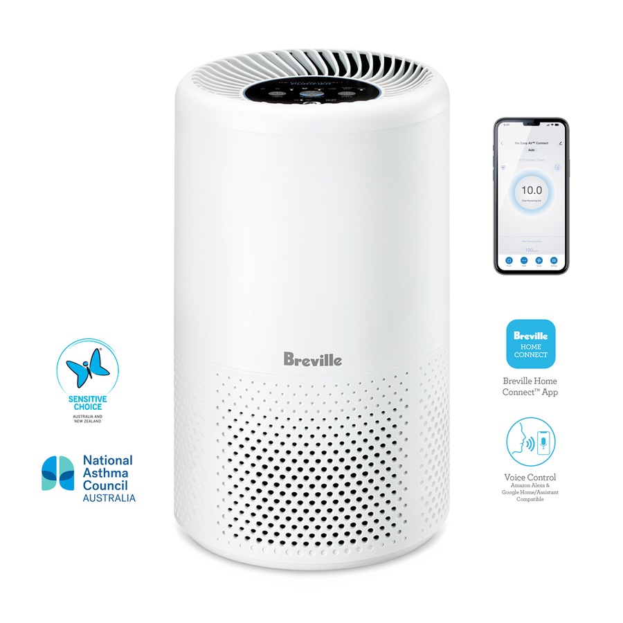 Breville The Easy Air Connect Purifier - LAP158WHT2IAN1