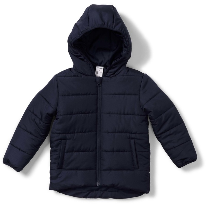 Buy Brilliant Basics Boys Puffer Jacket Navy MyDeal