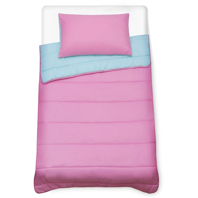 Buy Brilliant Basics Essential Single Comforter Set Pink MyDeal