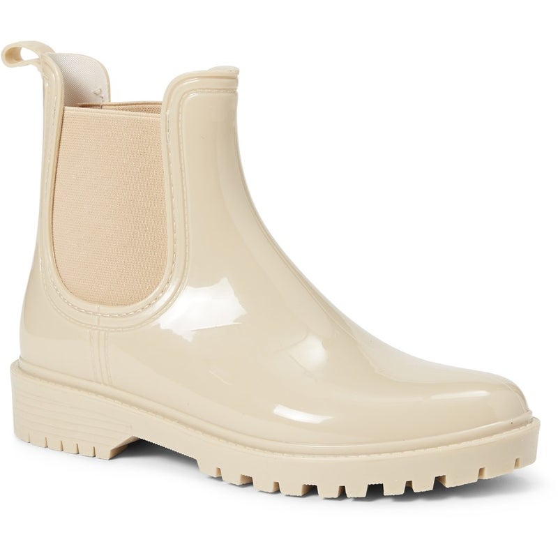 Buy Brilliant Basics Women's Chelsea Gumboot - Beige - MyDeal