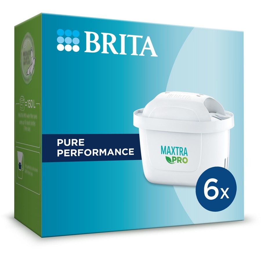 Brita Water Filter Cartridge Maxtra Pro Pure Performance 6 Pack