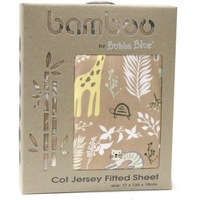 Bamboo by Bubba Blue Cot Fitted Sheet