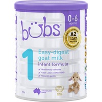 Bubs Easy Digest Goat Milk Infant Formula Stage 1 800g