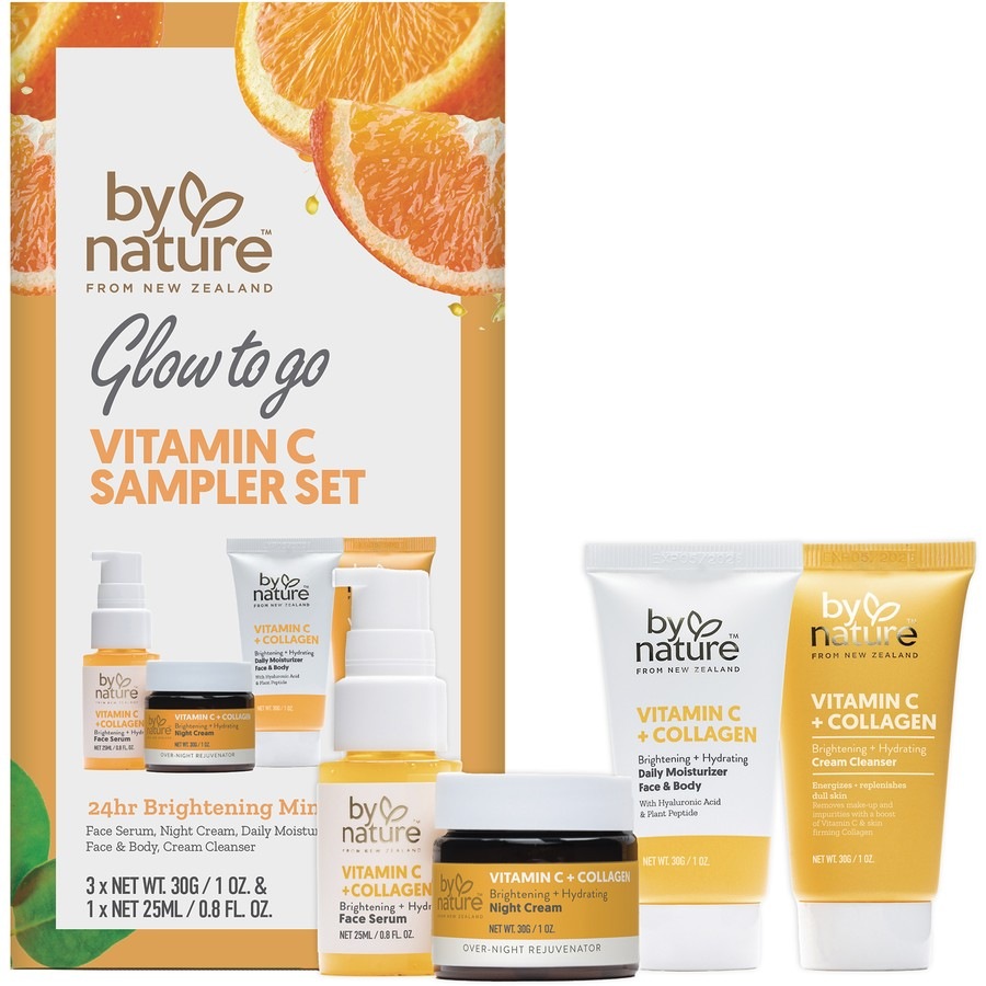 By Nature Glow to Go Vitamin C Sampler Set 90g