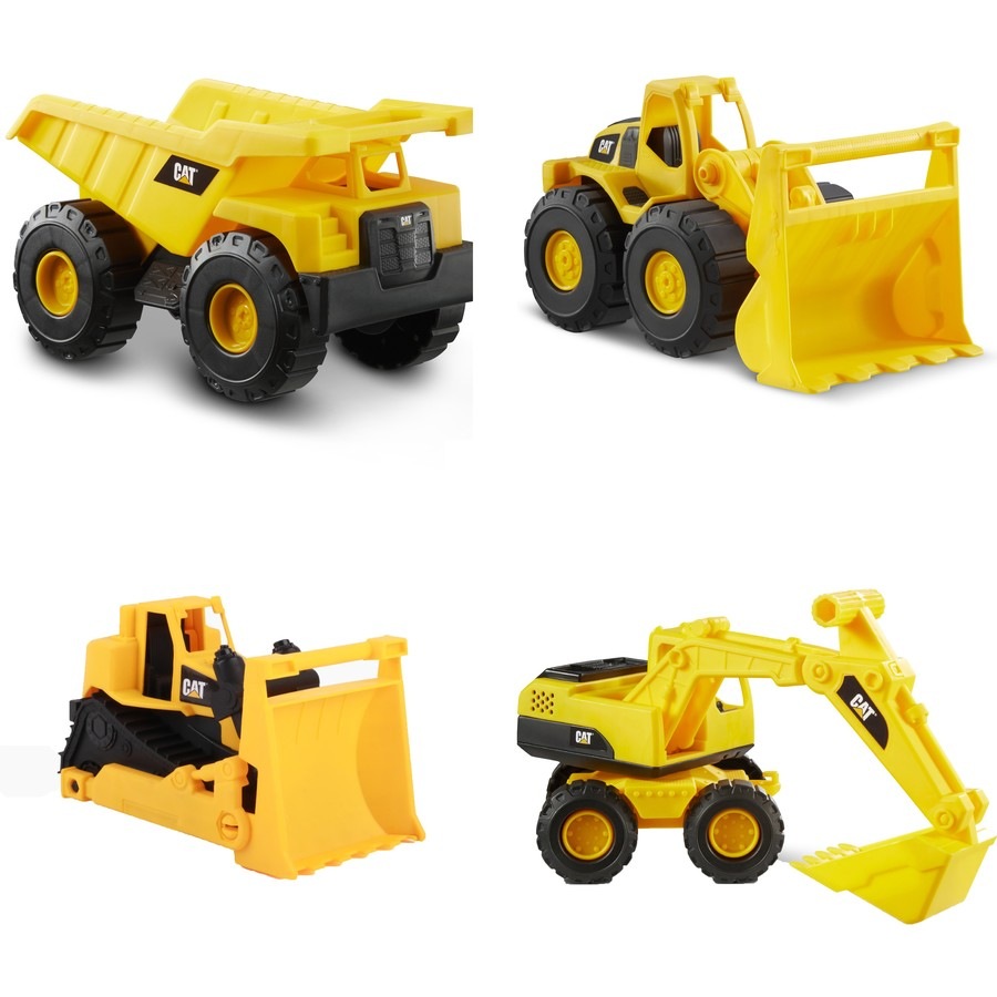 CAT Construction Fleet Vehicles 25cm - Assorted*