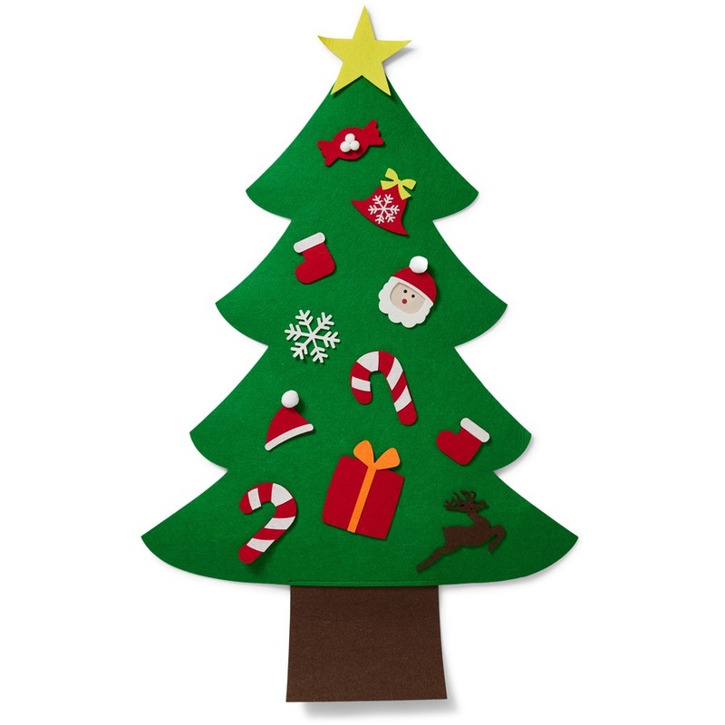 Buy Christmas Felt Tree Decoration Kit - MyDeal