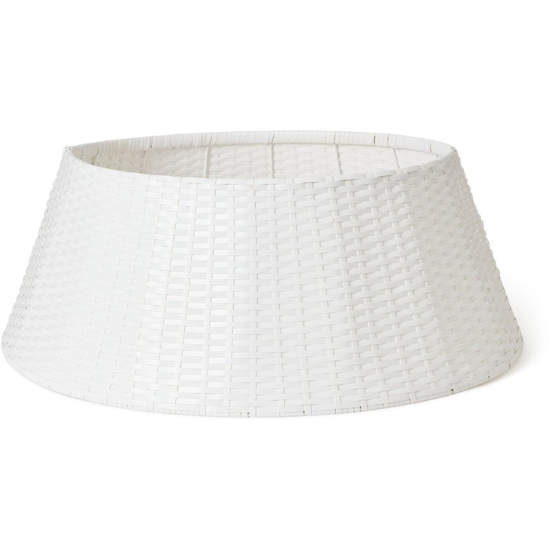 Buy Christmas Wicker Tree Skirt White MyDeal