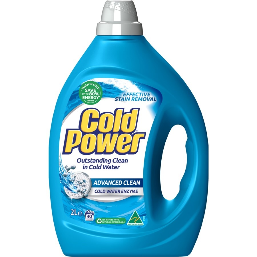 Buy Cold Power Advanced Clean Cold-Water Enzyme, Liquid Laundry ...