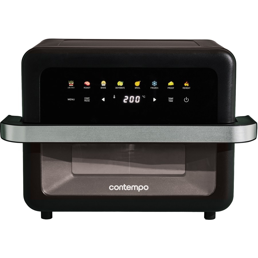 Contempo Digital Dual Air Fryer 8L - Black