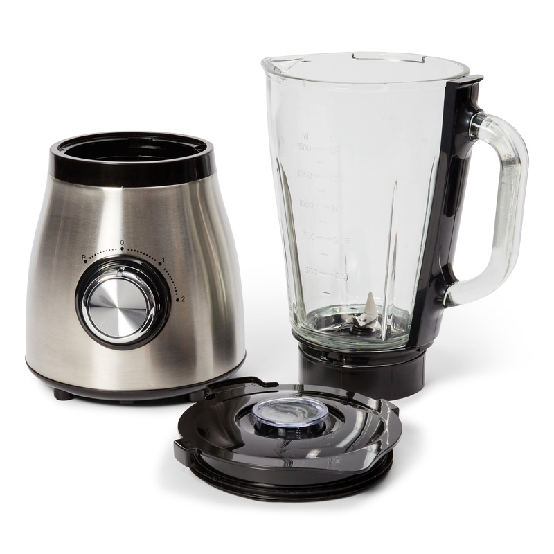 Buy Contempo Glass Blender 1.5L Stainless Steel MyDeal