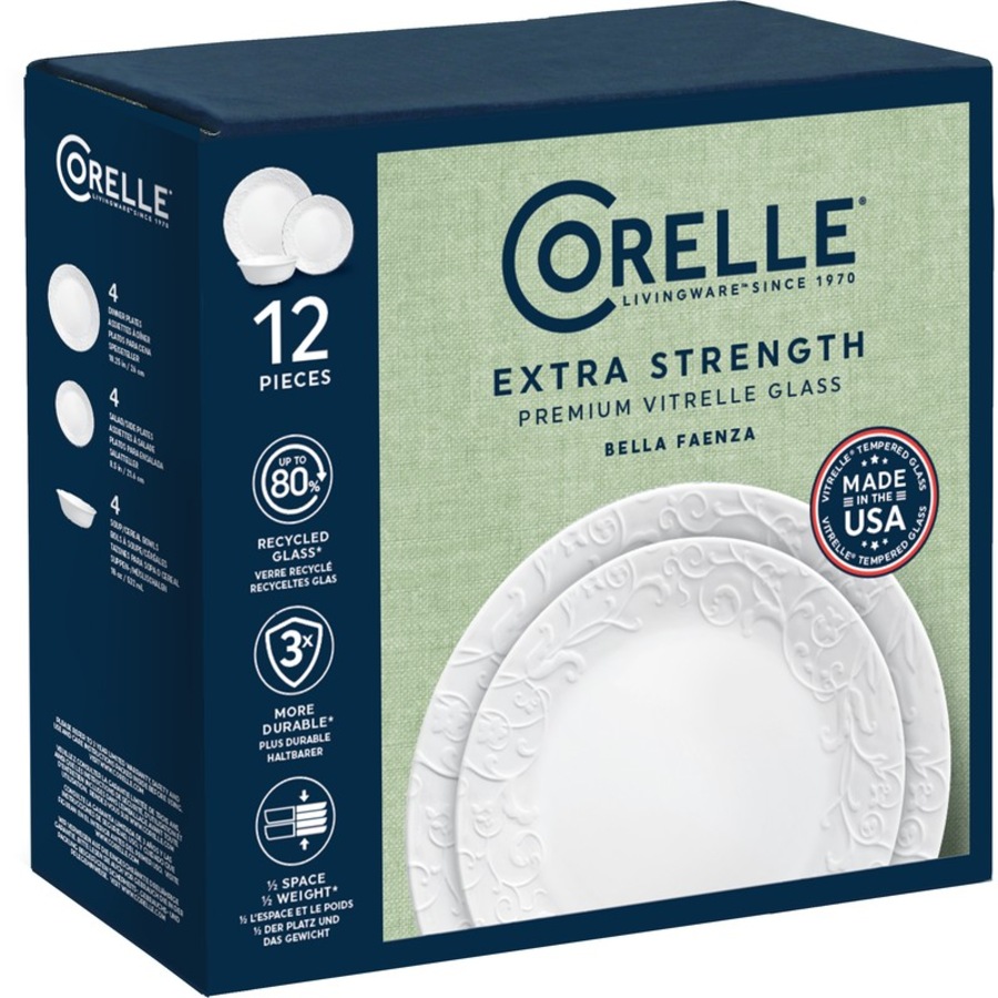 Corelle Bella Faenza 12 Piece Dinnerware Set