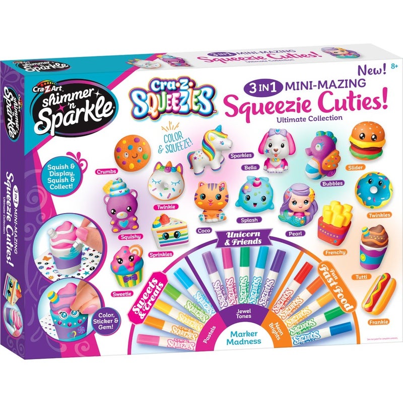  Cra-Z-Art Shimmer & Sparkle CRA-Z-Squeezies Classic