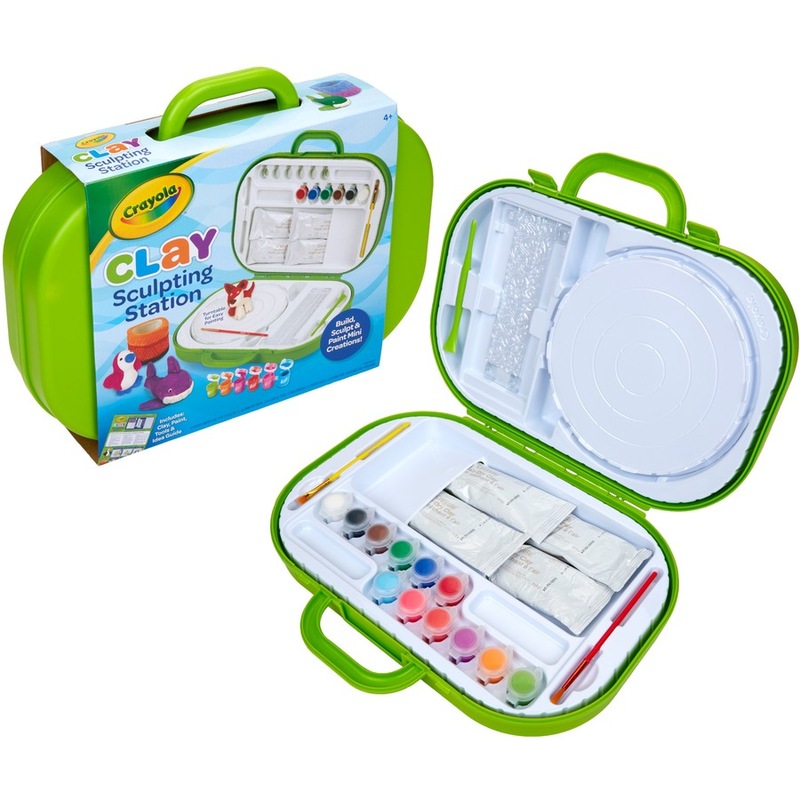 Buy Crayola Clay Sculpting Station MyDeal