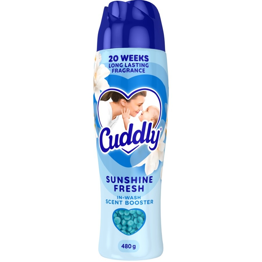 Cuddly Laundry In-Wash Scent Booster Beads 480g - Sunshine Fresh