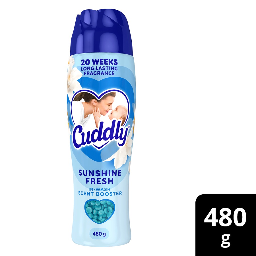 Cuddly Laundry In-Wash Scent Booster Beads 480g - Sunshine Fresh
