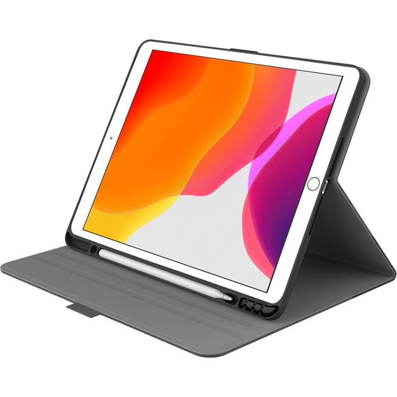 Buy TekView Slimline Case with Apple Pencil Holder for iPad 10.2'' Grey/ Black MyDeal