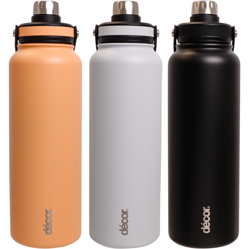 Buy Decor Adventurer Double Wall Stainless Steel Drink Bottle 1.2L