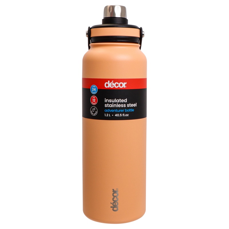 Buy Decor Adventurer Double Wall Stainless Steel Drink Bottle 1.2L