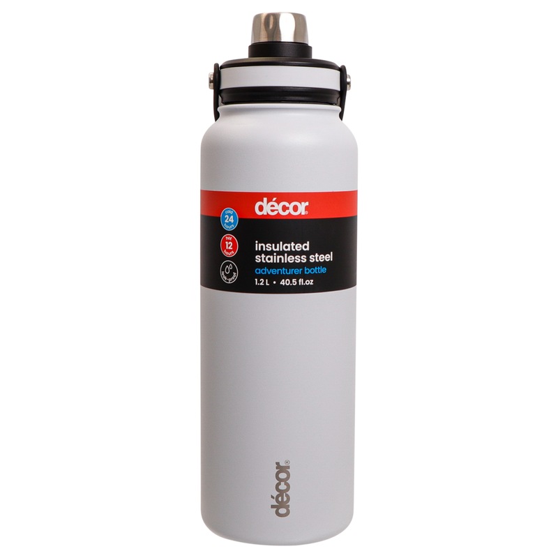 Buy Decor Adventurer Double Wall Stainless Steel Drink Bottle 1.2L