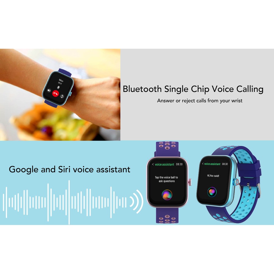 DGTEC Smart Watch with Wireless Earbuds