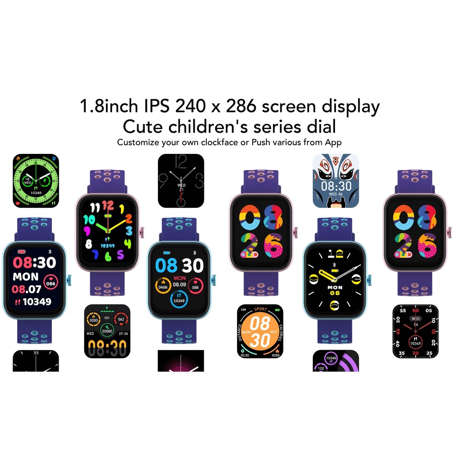 DGTEC Smart Watch with Wireless Earbuds