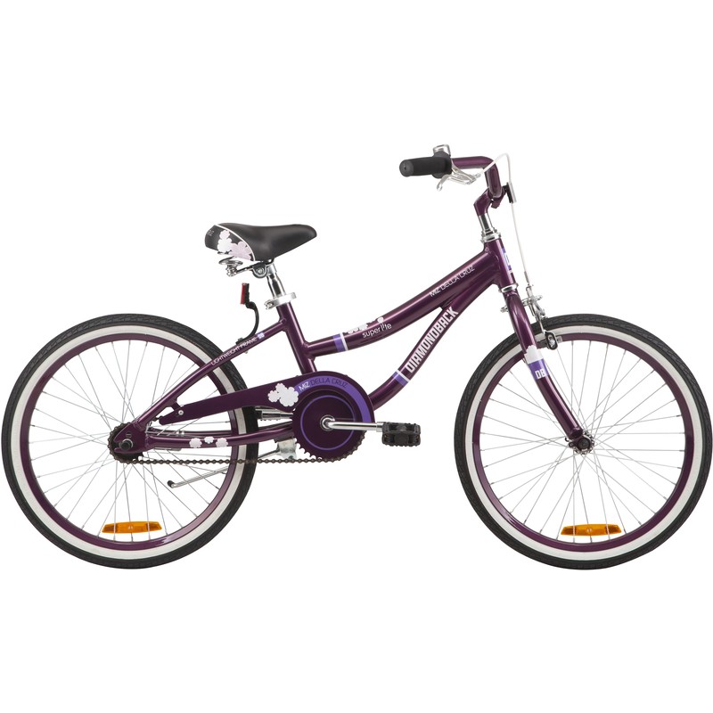 KENSINGTON EVERYDAY PURPLE CRUISER angular BIKE