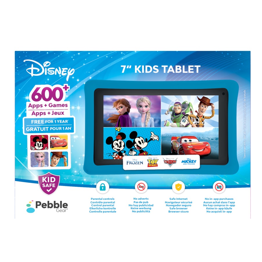 Disney 7 Inch Kids Tablet - Blue