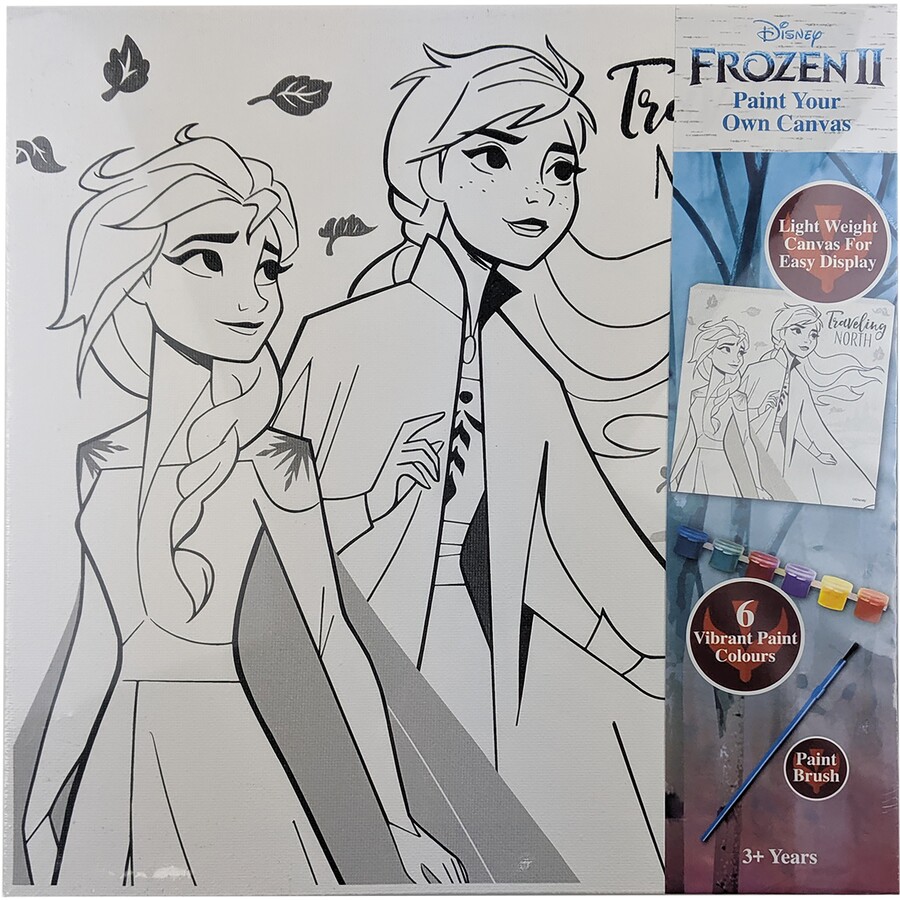 Buy Disney Frozen 2 Paint Your Own Canvas - MyDeal Australia