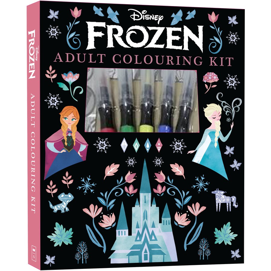 Buy Disney Frozen: Adult Colouring Kit - MyDeal Australia