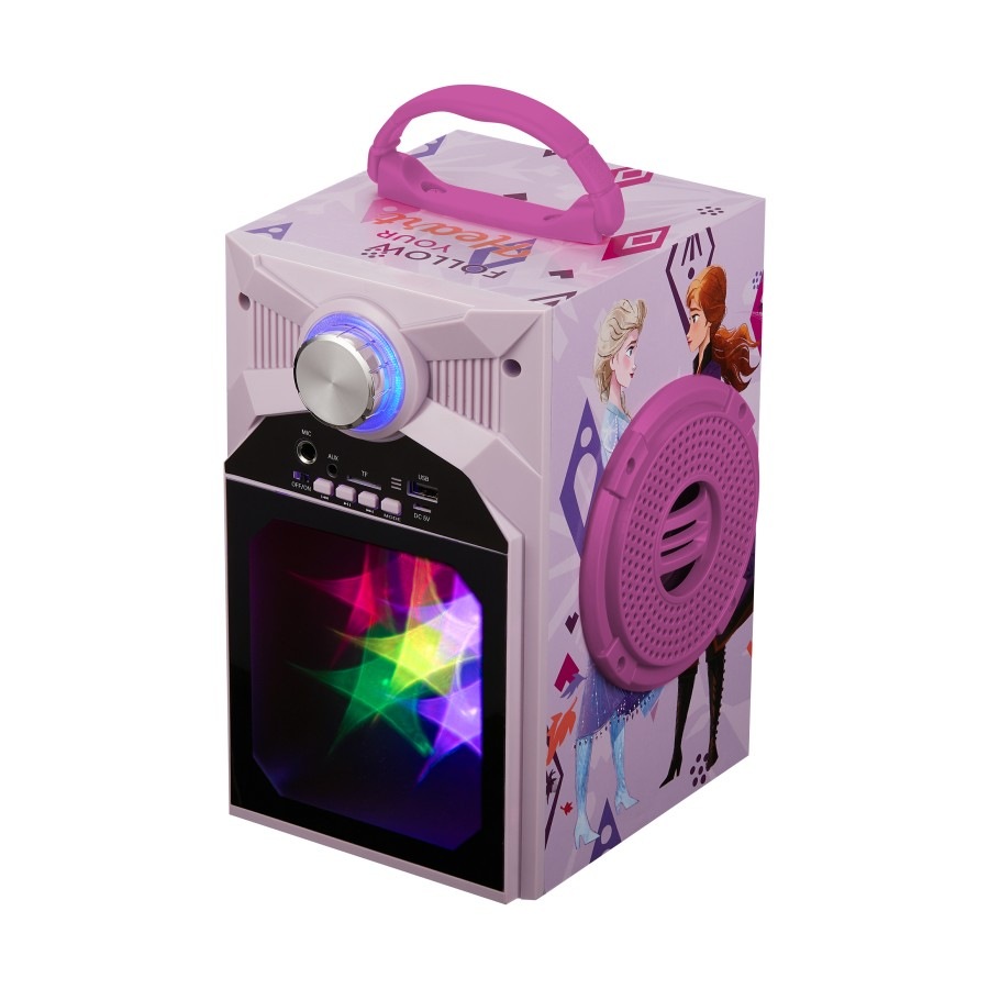Disney Frozen LED Karaoke Machine with Bluetooth