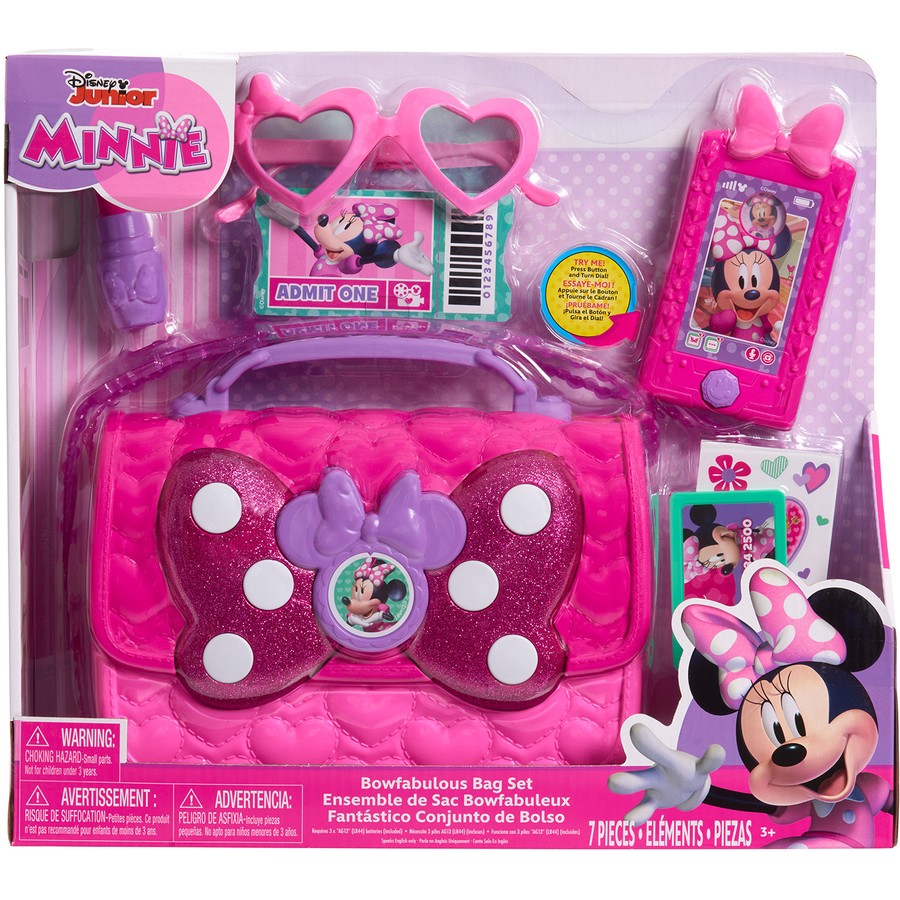 Buy Disney Junior Minnie Mouse Bowfabulous Bag Set - MyDeal