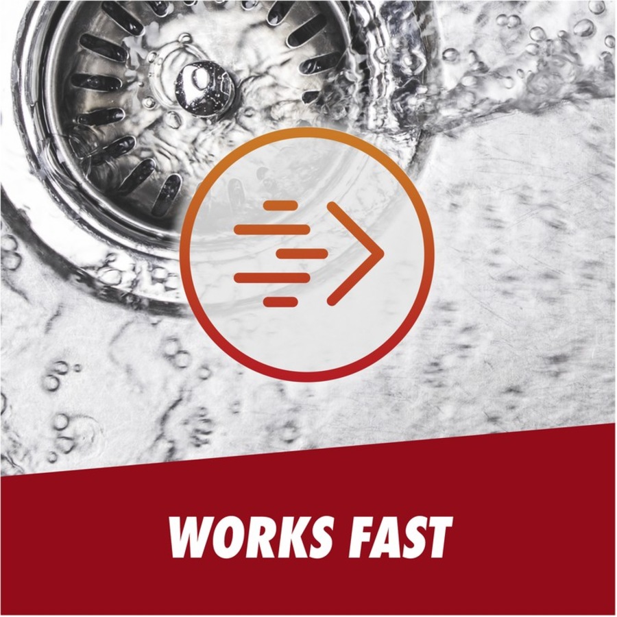 Drano Bathroom Max Gel Drain Cleaner 1.2L