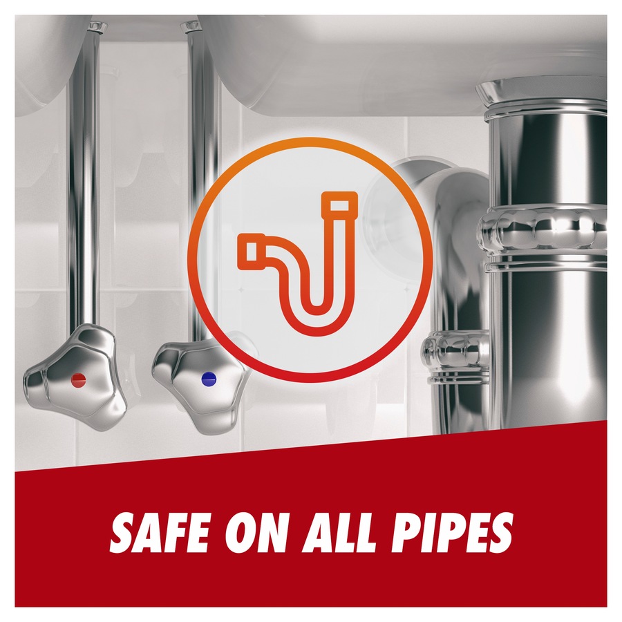 Drano Bathroom Max Gel Drain Cleaner 1.2L