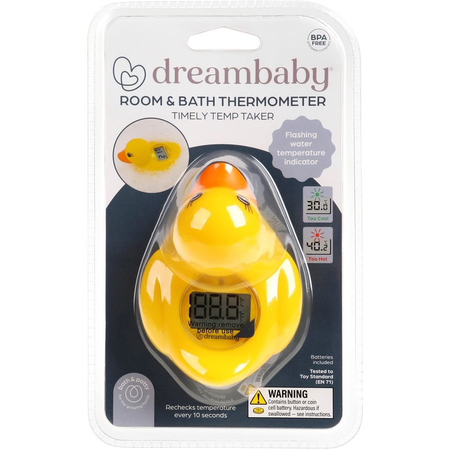 Dreambaby Room & Bath Thermometer - Duck