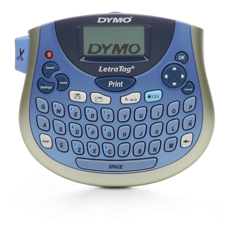 Buy Dymo LetraTag 100T Tabletop Labeller Blue MyDeal