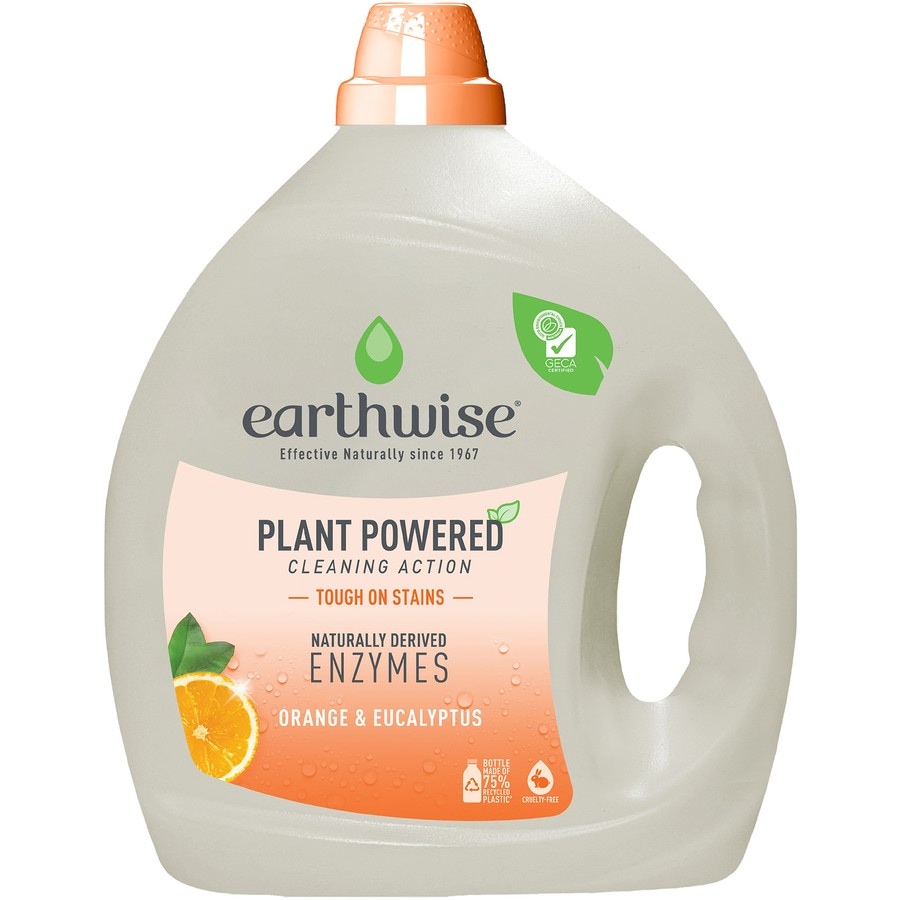 Earthwise Orange & Eucalyptus Liquid Laundry Detergent 4L