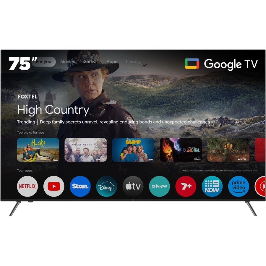 EKO 75" 4K Ultra HD Google TV with built-in Chromecast