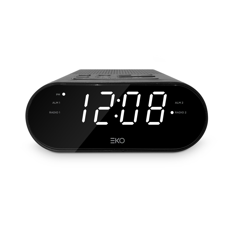 Buy EKO FM/AM Clock Radio MyDeal