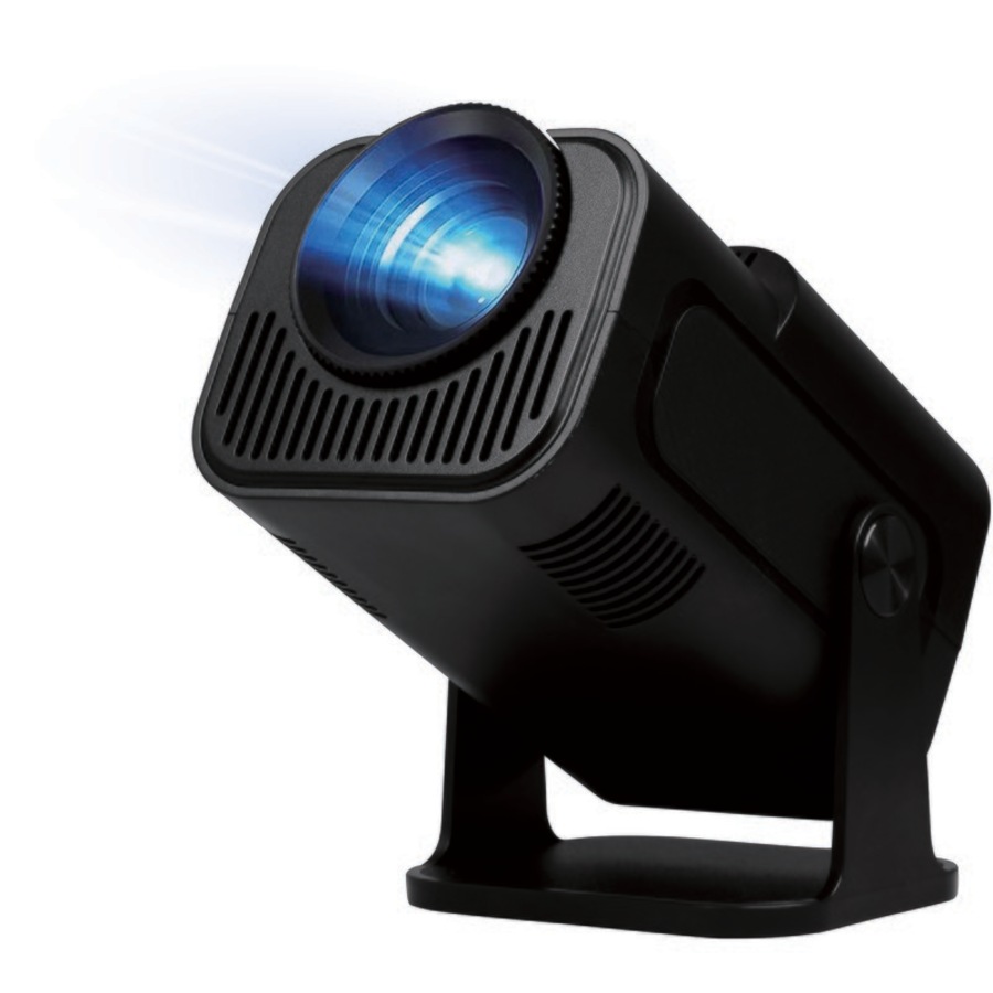 EKO Mini 720P Projector with Auto Keystone/Bluetooth/WiFi and 12V Adapter