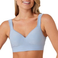 Emerson Women's Full Coverage Wirefree Bra - White