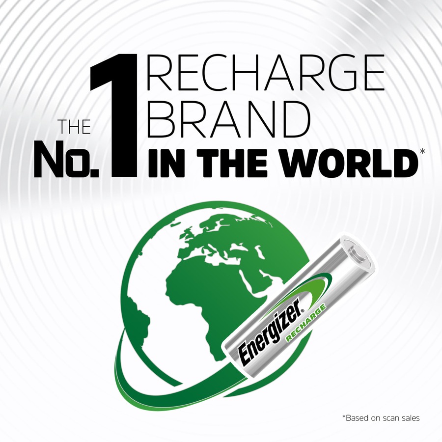 Energizer Recharge Extreme Rechargeable AA Batteries - 4 Pack